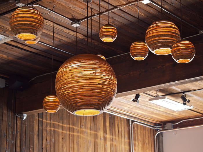 Scraplights Moon 18 hanglamp Ø45 blond