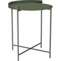 Houe Edge bijzettafel Ø46 Olive green
