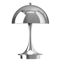 Louis Poulsen Panthella tafellamp V3 Ø16 LED oplaadbaar Chrome