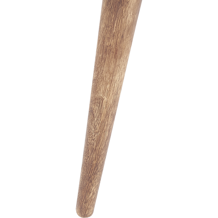 Beliani-TURUA-Bijzettafel set van 2-Donkere houtkleur-Mangohout