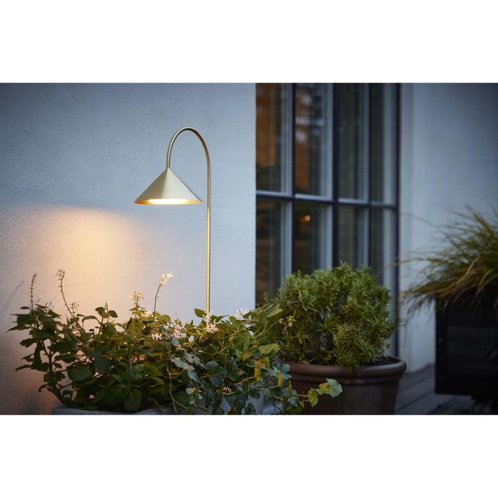 Frandsen Grasp sokkellamp H60 LED oplaadbaar brass