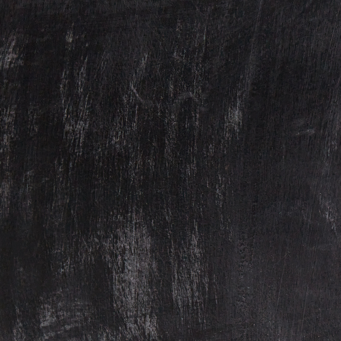 Beliani - LEETON - Bijzettafel - Zwart - 52 x 52 cm - Mangohout