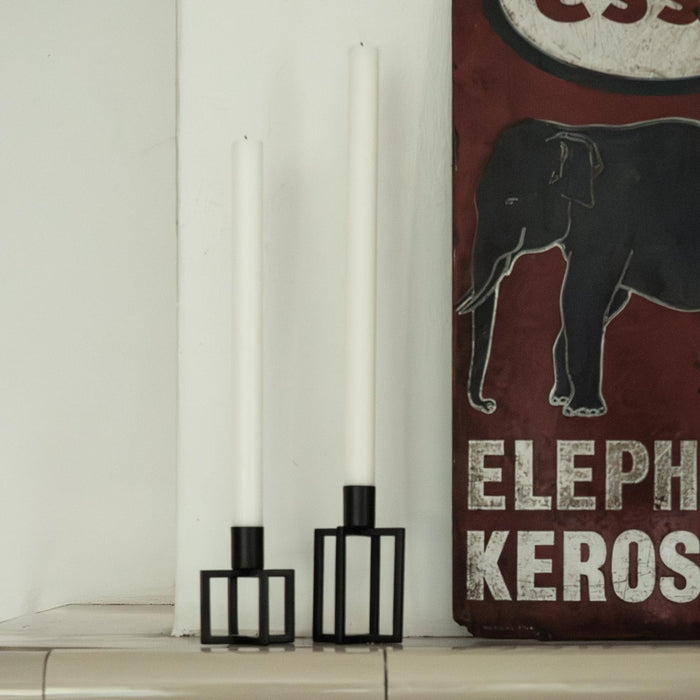 Oneflame kandelaar 8 zwart