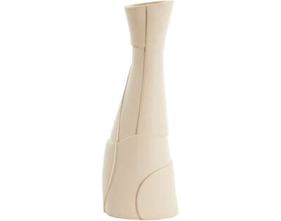 Light&living Vaas deco 15x9,5x40 cm JEWO crème