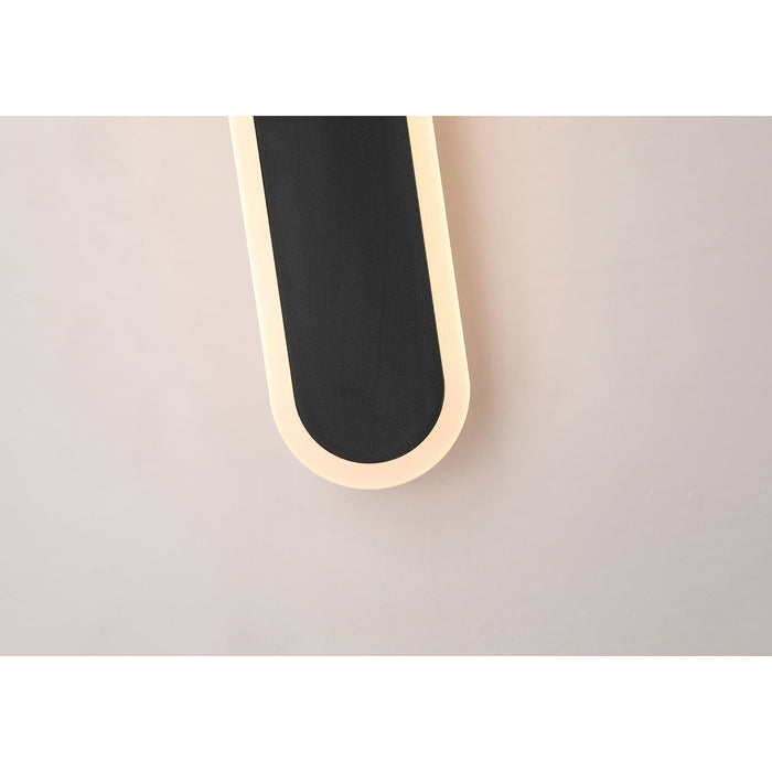 Searchlight Bordo Wandlamp - Zwart
