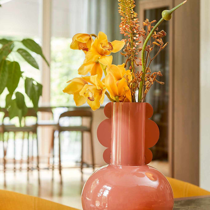 Mica Decorations Boyd Vaas - H36 x Ø25 cm - Terra
