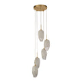 Searchlight Rocky Hanglamp Ø 32 cm - Messing