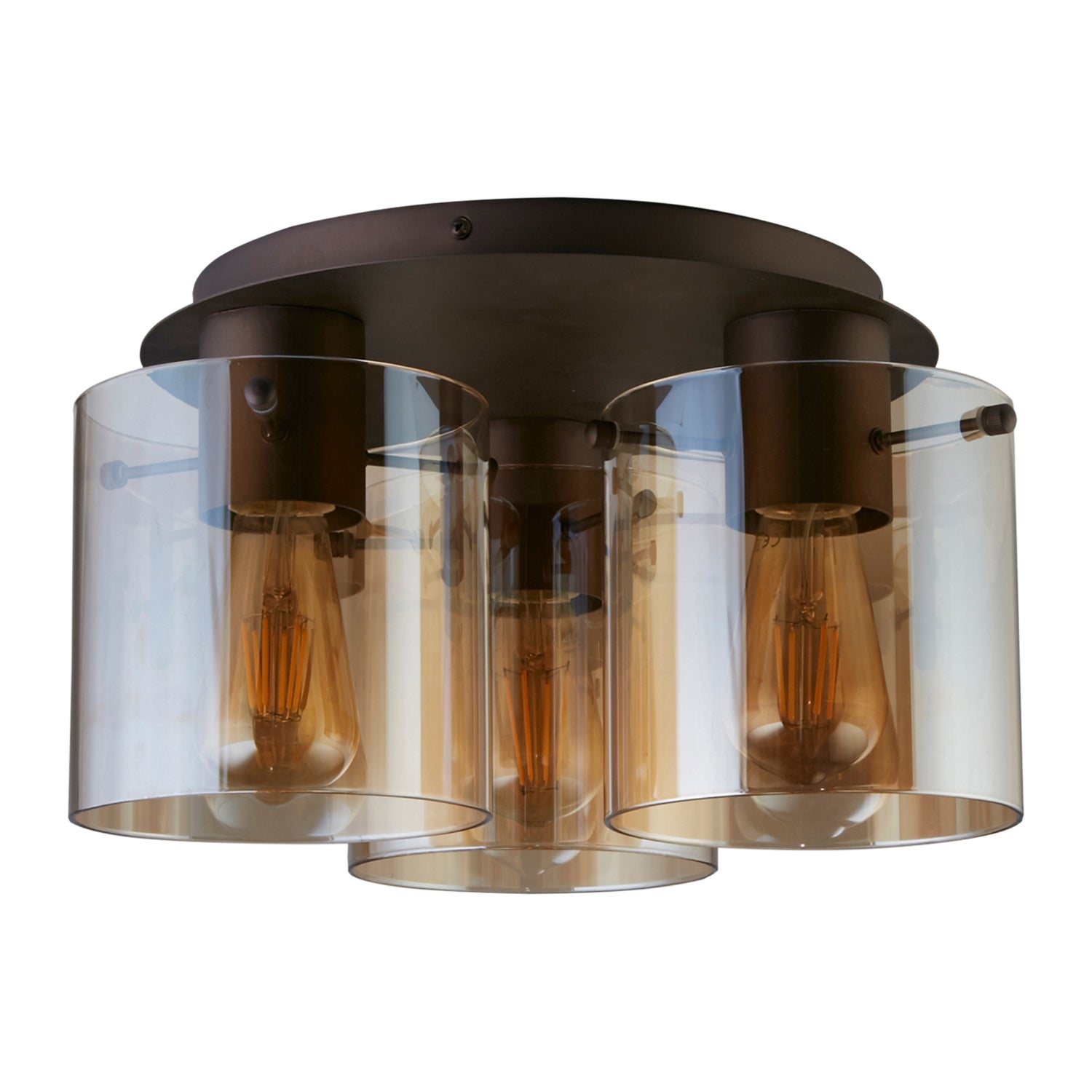 Searchlight Sweden Plafondlamp - Mocha