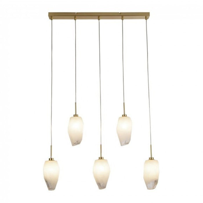 Searchlight Rocky Hanglamp Ø 78 cm - Messing