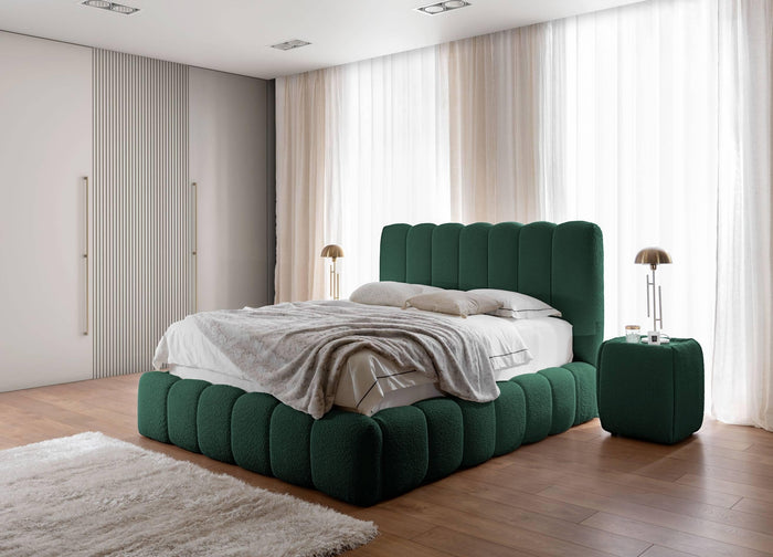 by fonQ Dawn Bedframe - 160 x 200 cm - Groen