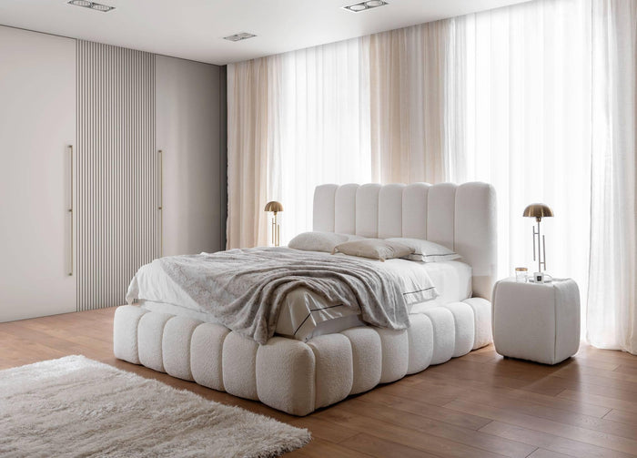 by fonQ Dawn Bedframe - 160 x 200 cm - Ivoor