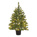 Black Box Trees Nigata Kunstkerstboom in Pot met LED - H90 x Ø55 cm