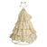 House of Seasons Kerstdecoratie Boom - H44 x Ø25 cm - Jute - Beige