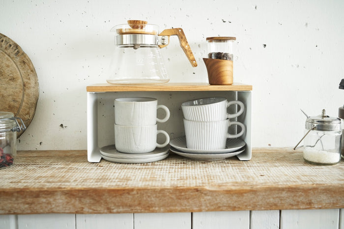 Yamazaki Smal Stapelbaar Keukenrekje - Tosca - Wit