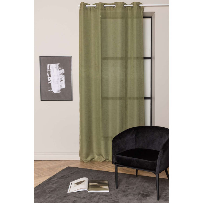 Venture Home Kaya Gordijn 240x140 - Mosgroen