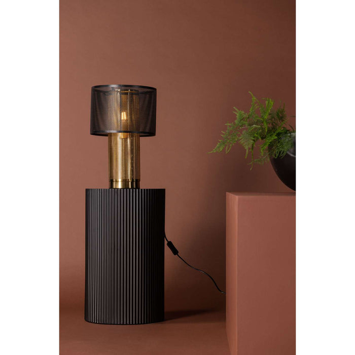 Venture Home Gap Tafellamp 25x25x39 - Zwart