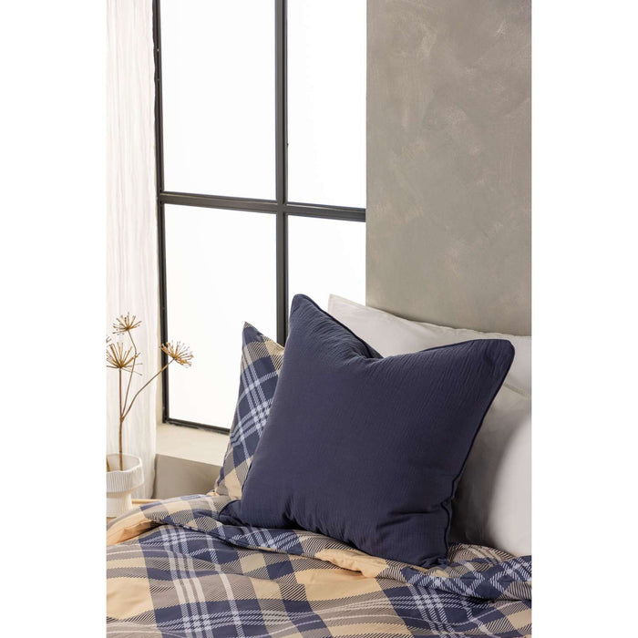 Venture Home Tyra Kussenhoes 60x60 - Blauw
