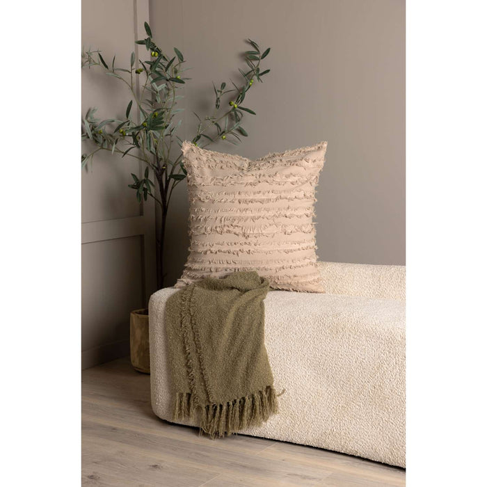 Venture Home Edith Kussenhoes 60x60 - Beige