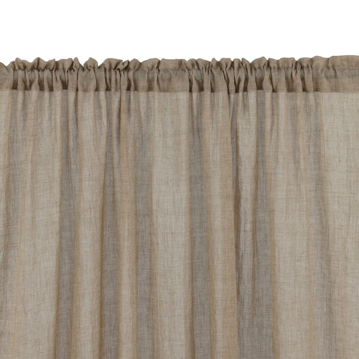 Venture Home Gordijn Elena 240x135 cm polyester donkerbeige