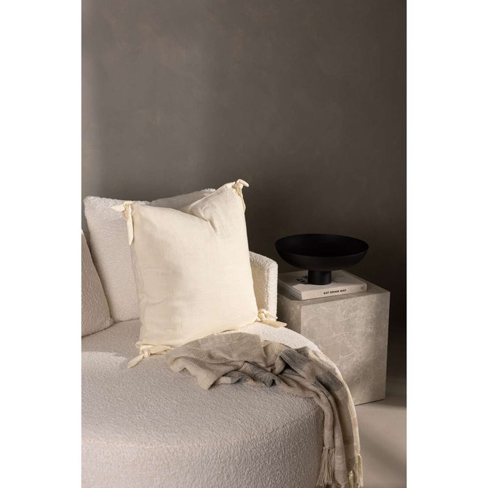 Venture Home Nora Kussenhoes 60x60 - Wit