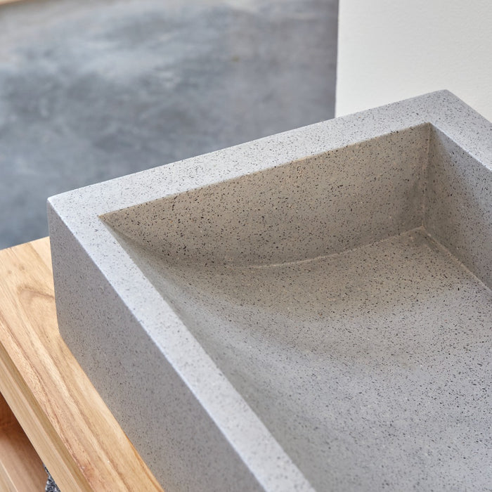 Tikamoon - Pegase - Wastafel van terrazzo grey