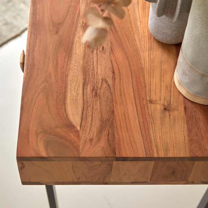 Tikamoon - Temis - Acacia massief bijzettafel