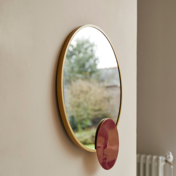 Tikamoon - Ronde stalen spiegel 60 cm Tom