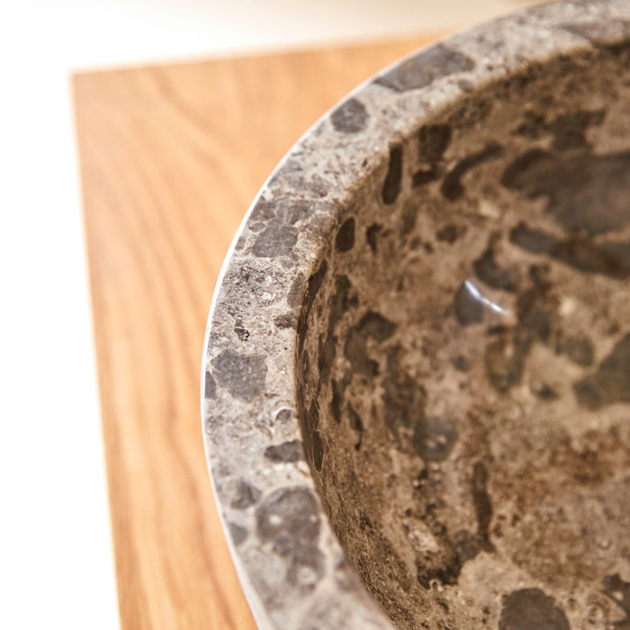 Tikamoon - Exo Stri - Marmeren wastafel grey