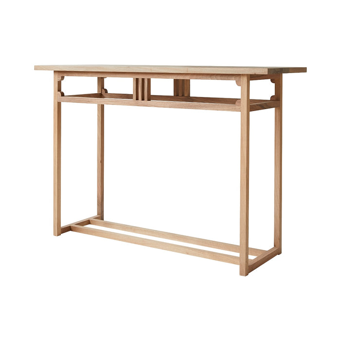 Tikamoon - Clovis - Bijzettafel van massief Frans notenhout