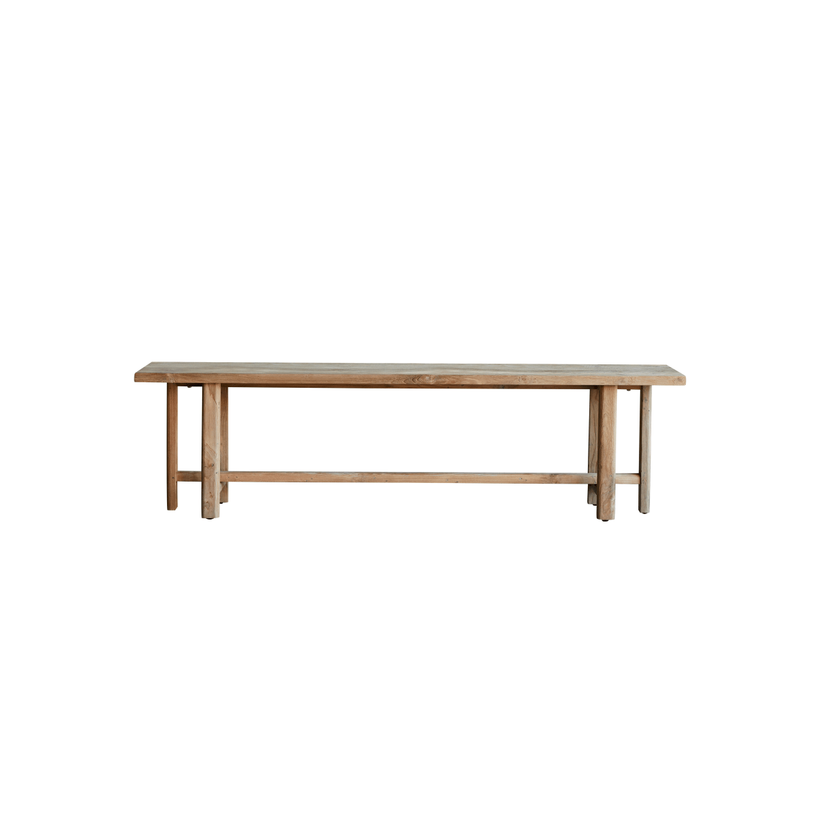 Tikamoon - Antonia - Bank van massief gerecycled teakhout