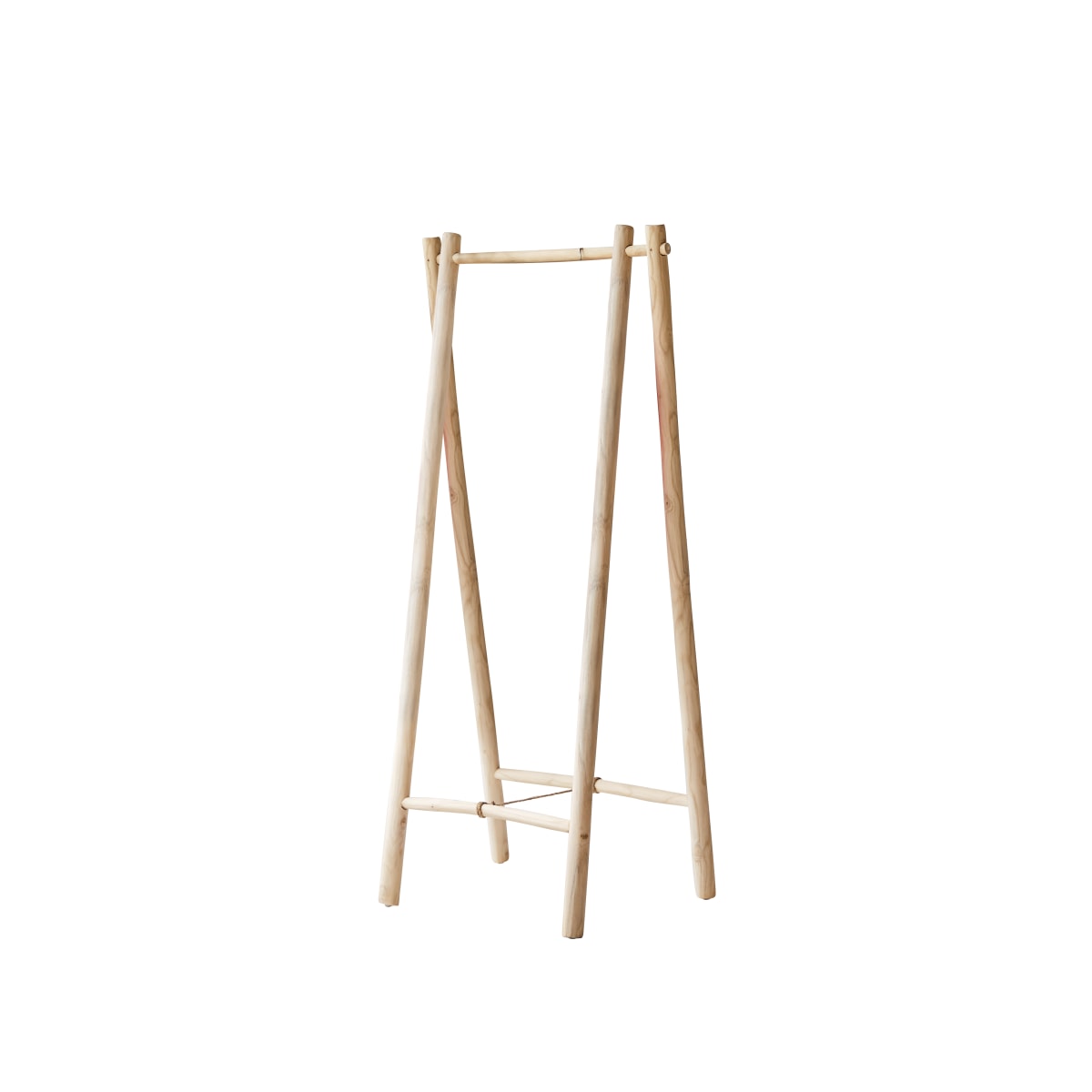 Tikamoon - Kilim - Kledingrek voor kinderen van massief teakhout