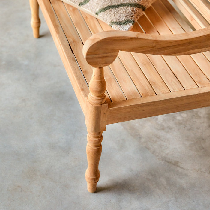 Tikamoon - Marceau - Bank van massief teakhout