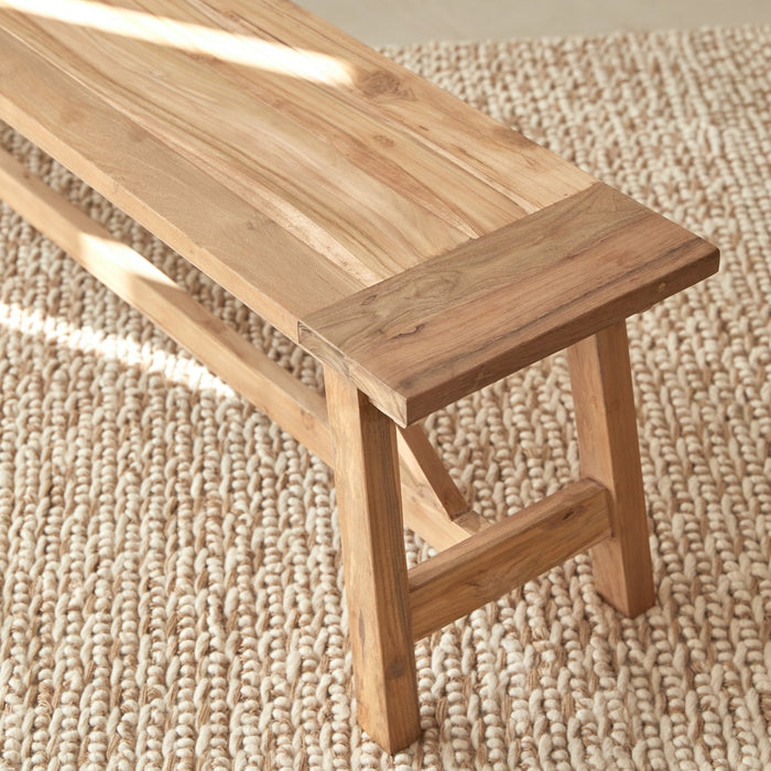 Tikamoon - Filipe - Bank van massief gerecycled teakhout