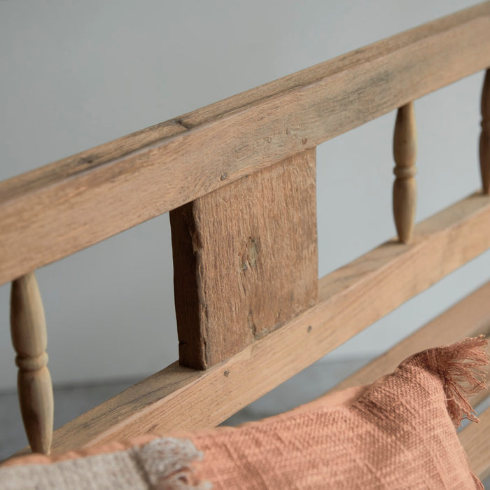 Tikamoon - Paula - Bank van massief gerecycled teakhout