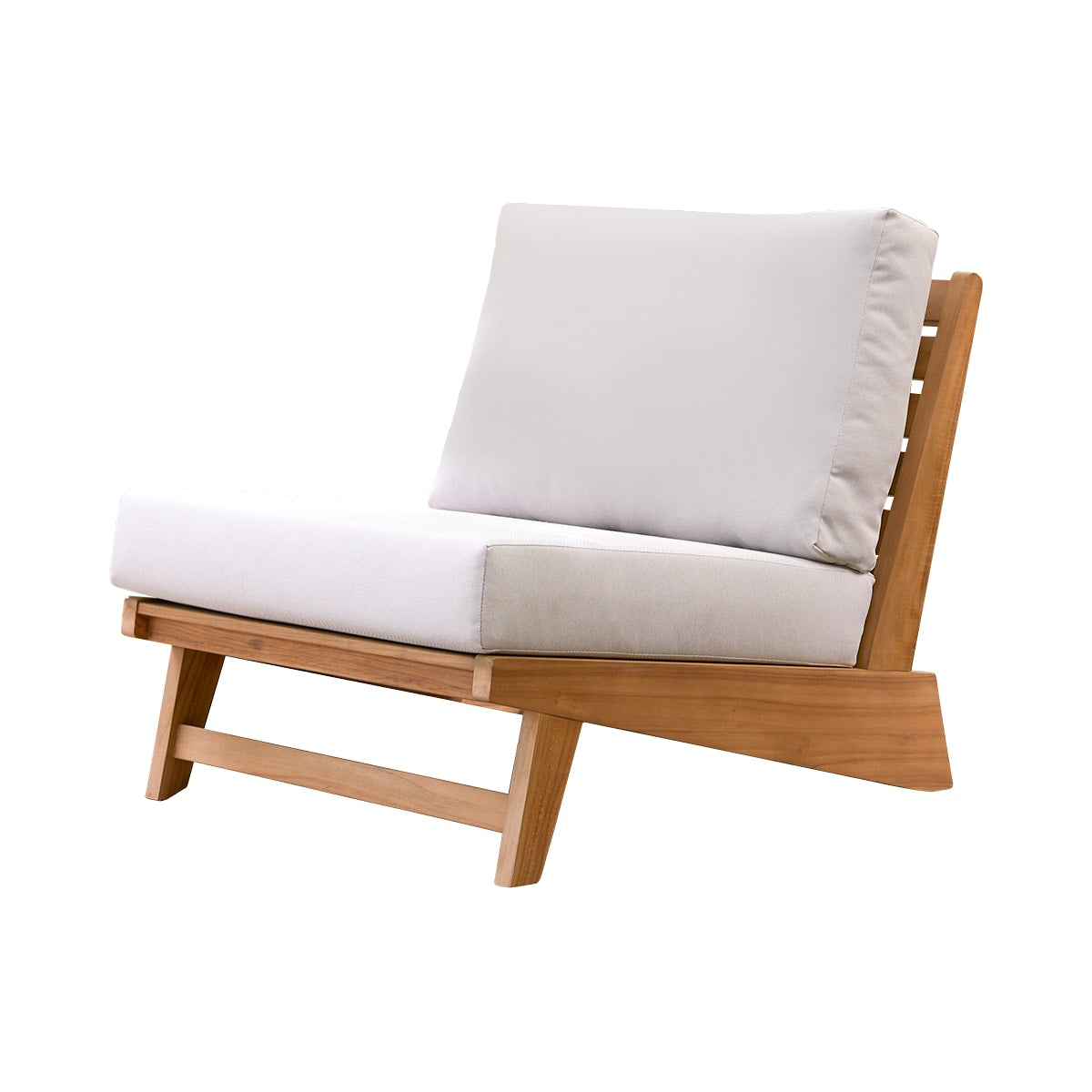 Tikamoon - Olia - Massief teakhouten tuinstoel