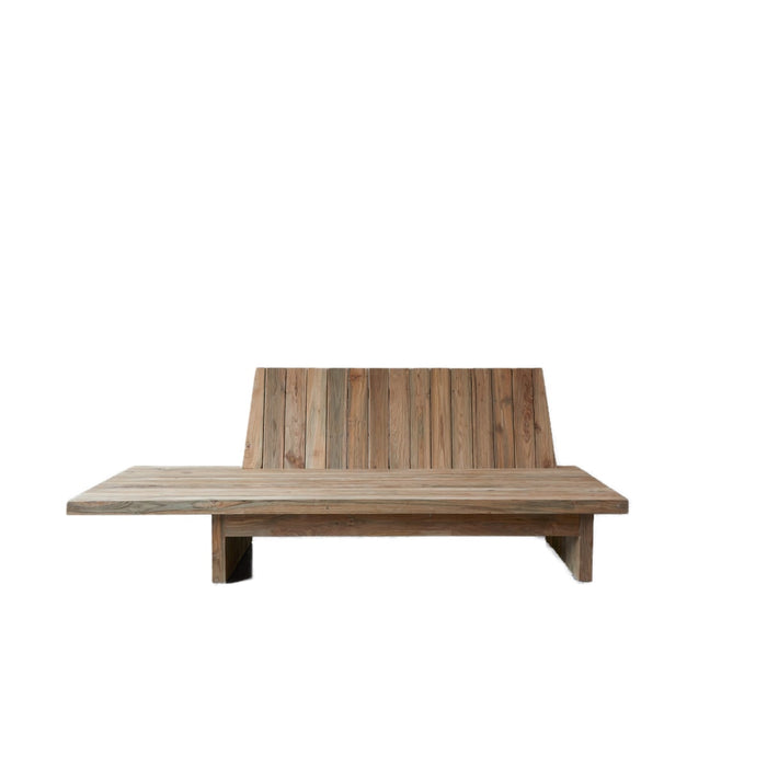 Tikamoon - Joaquin - Bankje van massief gerecycled teakhout