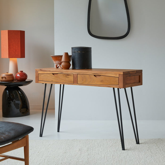 Tikamoon - Bonnie - Bijzettafel van massief acacia