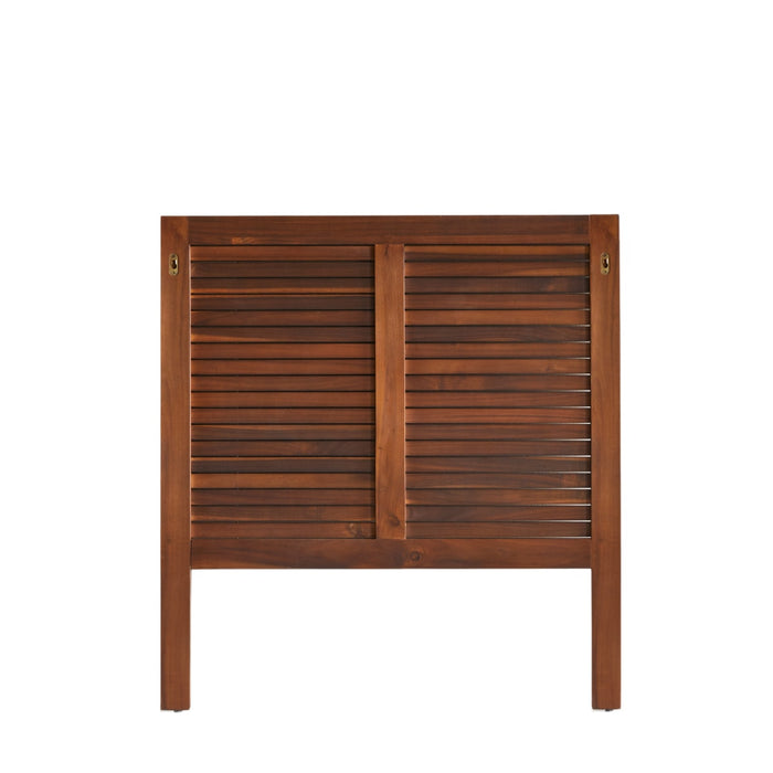 Tikamoon - Hoofdbord van massief acaciahout 90 Loggia