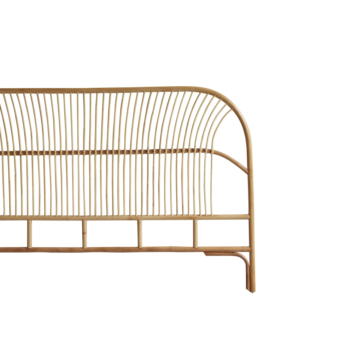 Tikamoon - Hoofdbord van rotanstengels 180 Colette