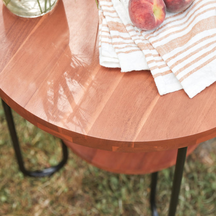 Tikamoon - Key Wood - Tuinsalontafel van massief acacia