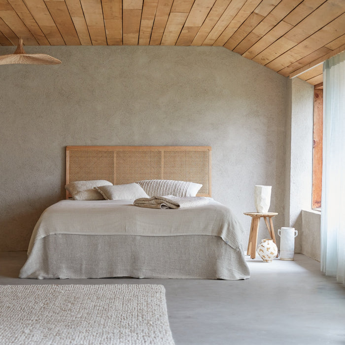 Tikamoon - Hoofdbord van rotanstengels 180 Adèle