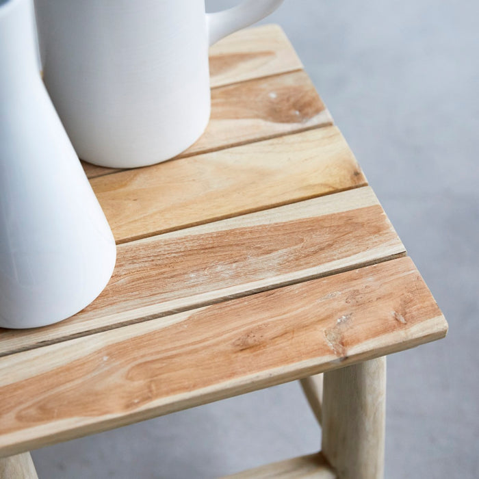 Tikamoon - Kilim - Massief teakhouten banktafel