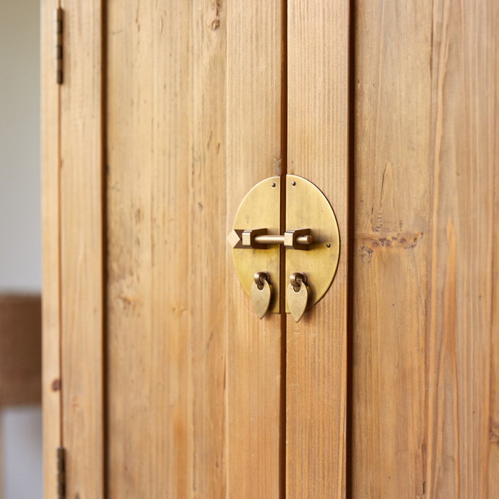 Tikamoon - Yuki - Kast van massief gerecycled grenenhout naturel