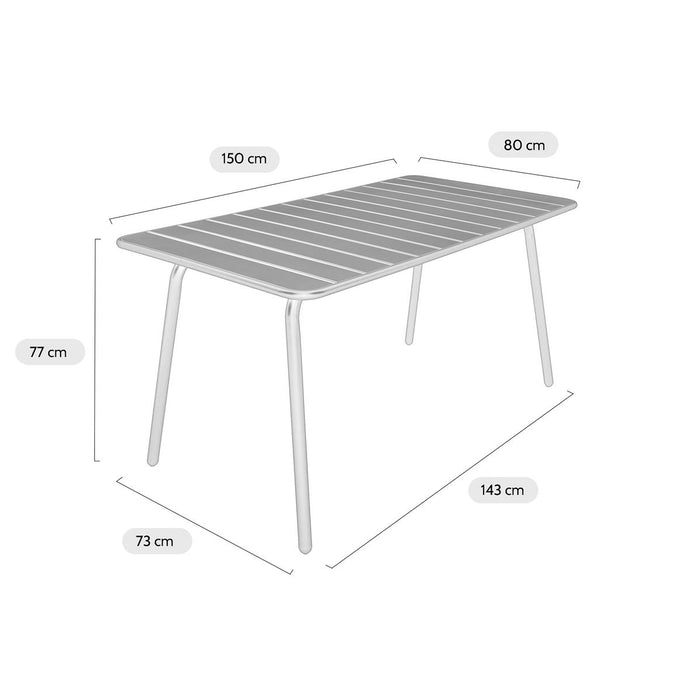 Metalen tuintafel Max cactus