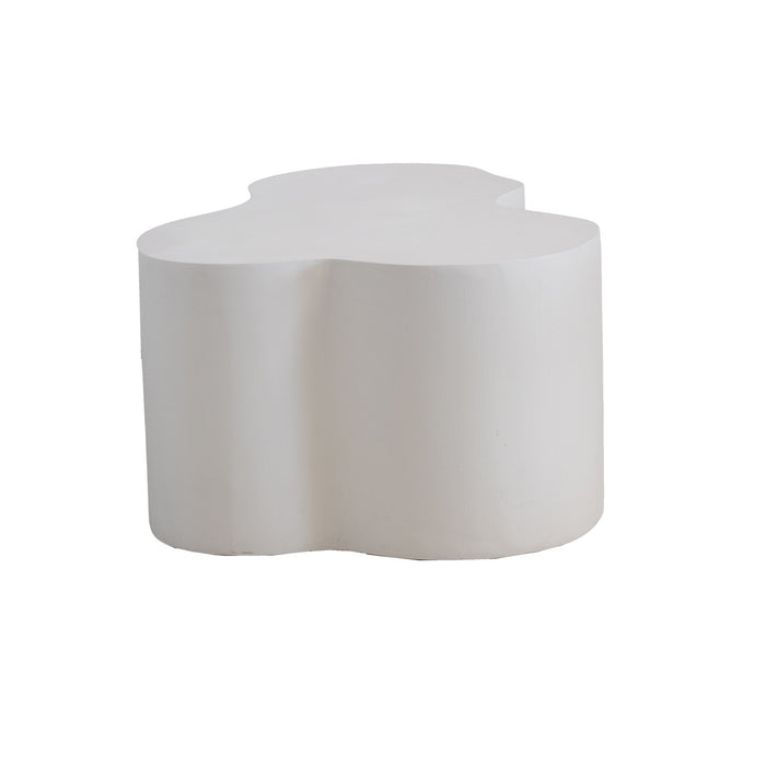 Giga Meubel - Salontafel Organisch - Wit - 100cm - Salontafel Lina