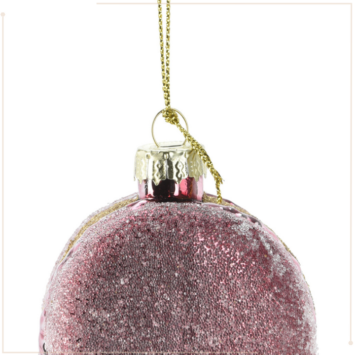 MISOU Kerstballen Kerst Ornament Set van 6 Macaron Ornamenten Woond...