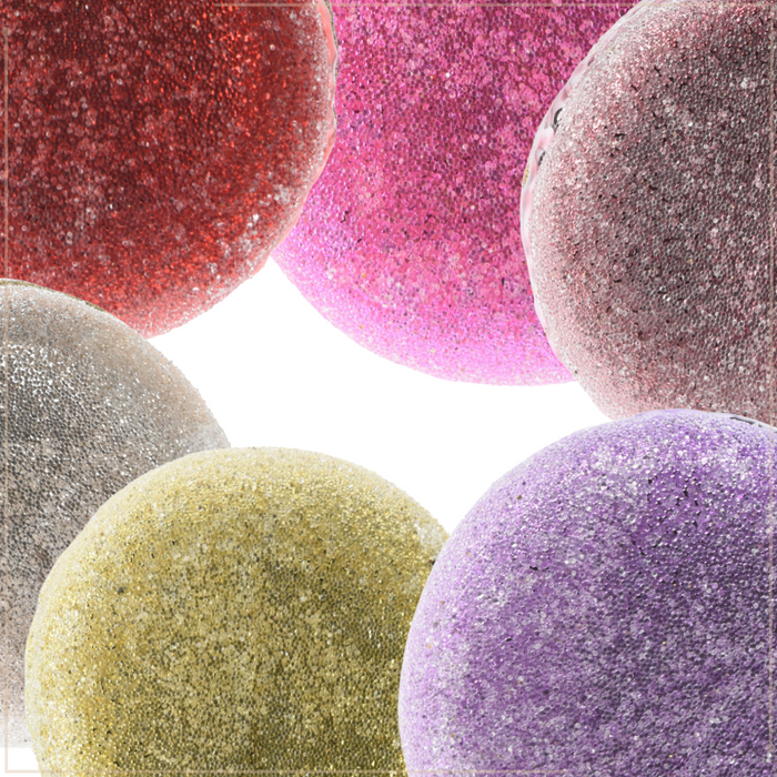 MISOU Kerstballen Kerst Ornament Set van 6 Macaron Ornamenten Woond...