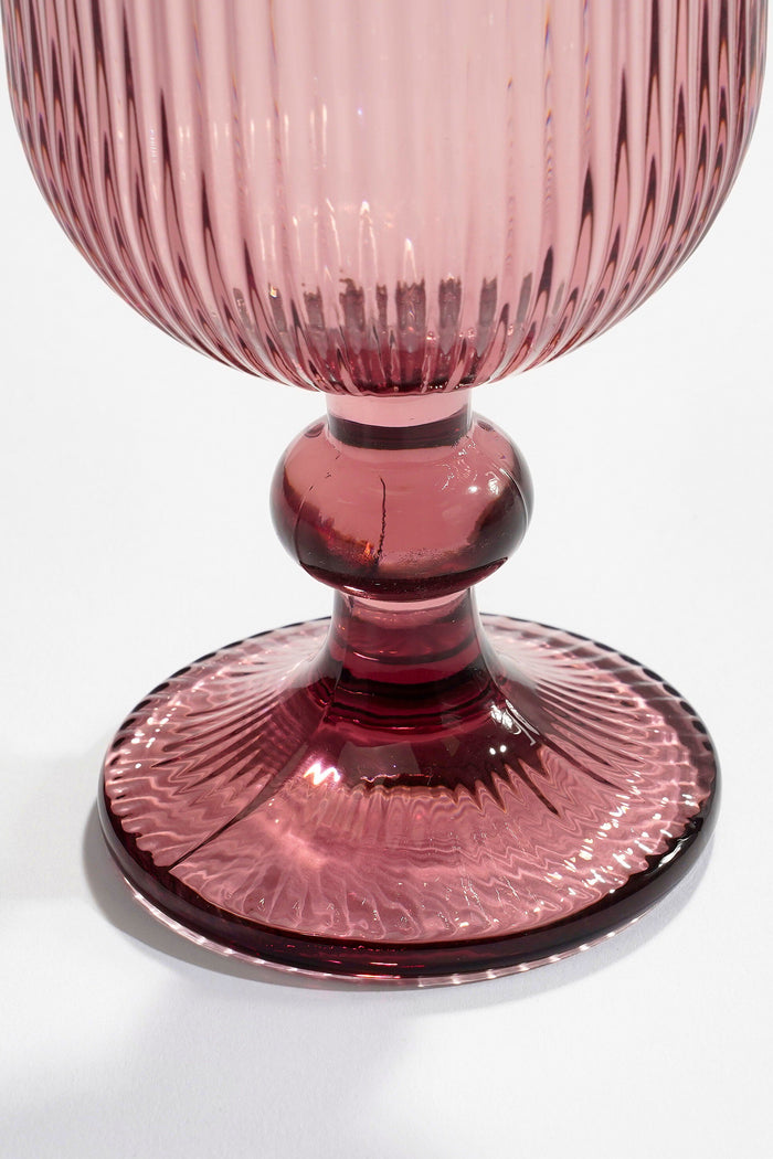 Mica Decorations Merlot Wijnglas - Set van 6 - 250 ml - Paars