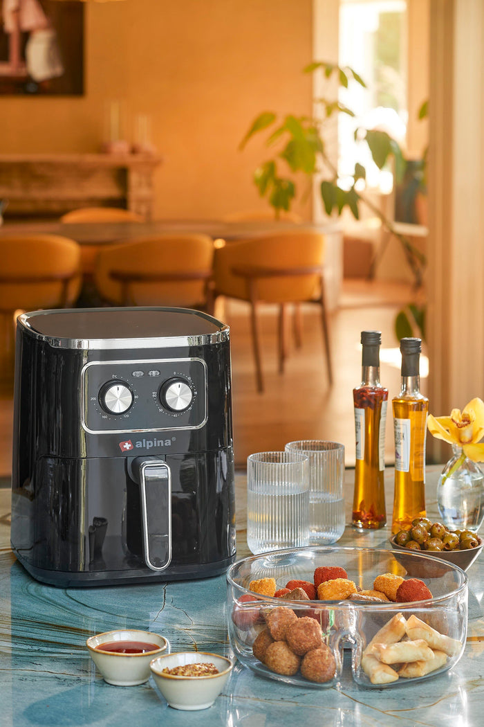 Mica Decorations Linda Snackschaal - H9 x Ø26 cm - Transparant