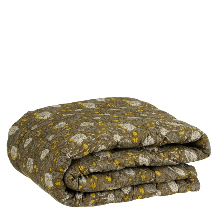 In the Mood Collection Quilt Deken - L180 x B130 cm - Katoen - Groen